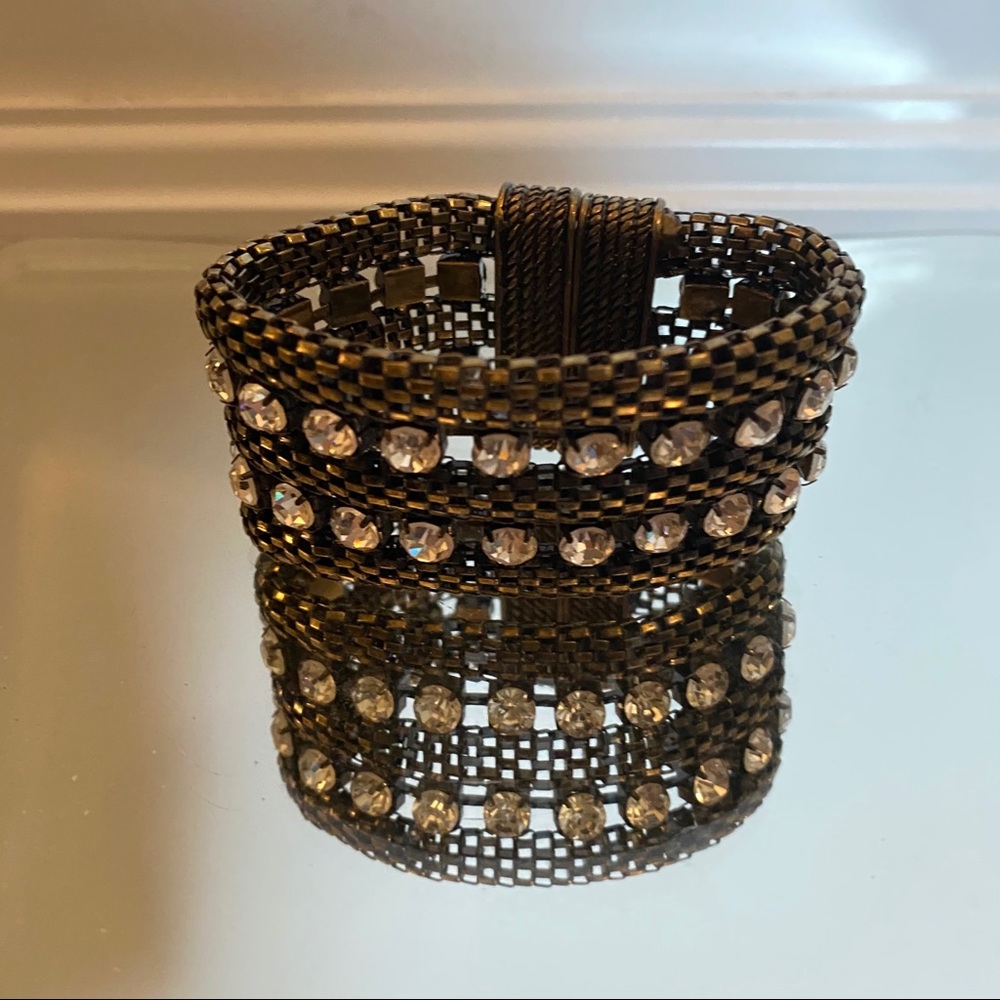 Metal Rhinestone Bracelet